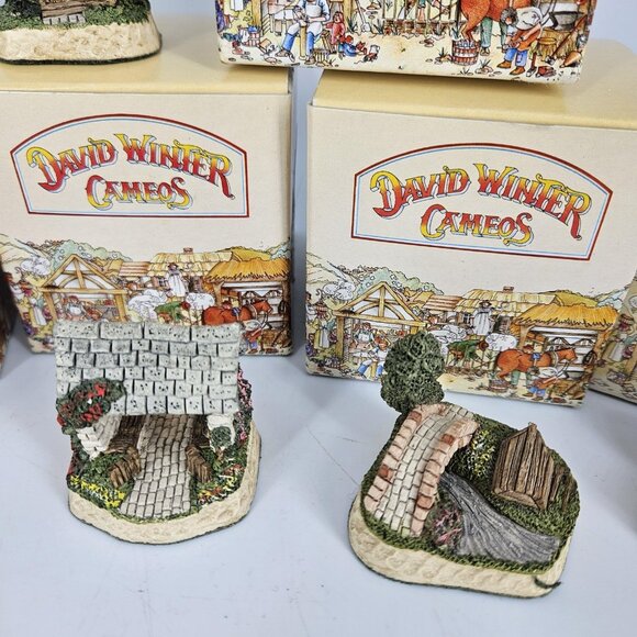 David Winter Cameos Miniature Buildings Village Mini 1991 Boxes COA UK Lot 7 - Picture 5 of 13